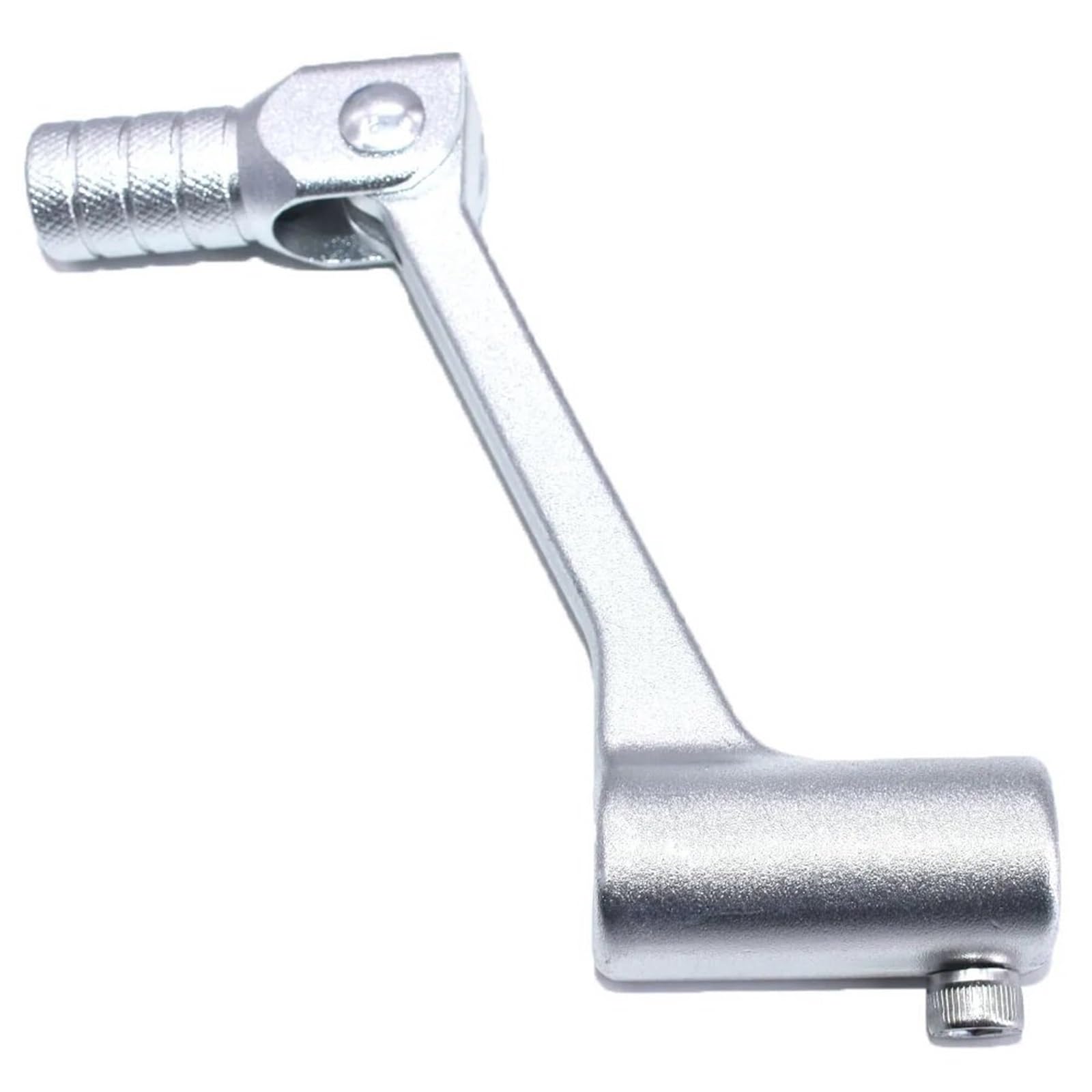 Hoqcszfup Silver Motorbike Brake Levers Gear Shift Lever Fit For Motorcycle Dirt Pit Bike Motocross Off Road Racing Bike(Silver)