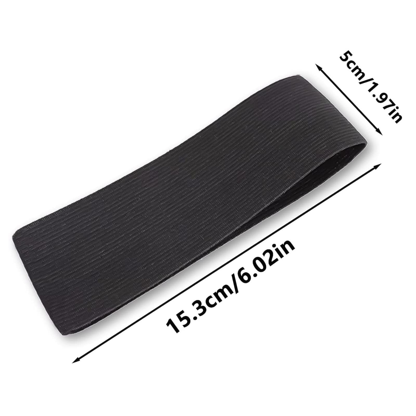 10 Braccialetti Neri Per Lutto E Rispetto - Fascie Elastiche Per Funerali, Sport, Ricordo (Taglia Unica) - Foto 6