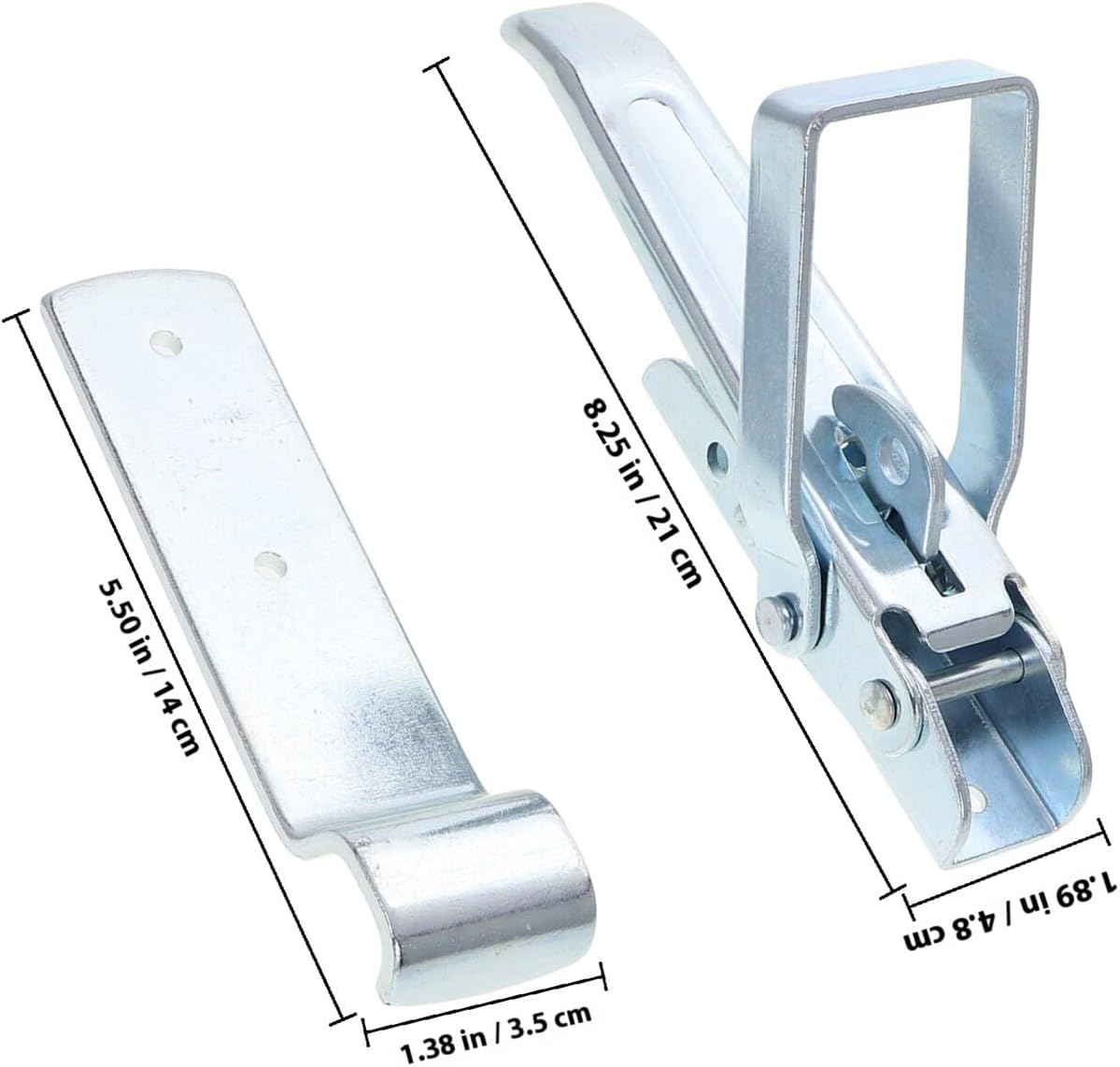 Heavy Duty Trailer Lift Gate Latch Clamp with Adjustable Lever Lock for Rv Cabinet Door and Trailer Tailgate Fastening