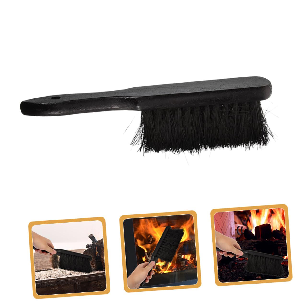 PRETYZOOM 4 Spazzole Per La Pulizia Del Con Setole Morbide Accessori Per Bruciatori A Legna