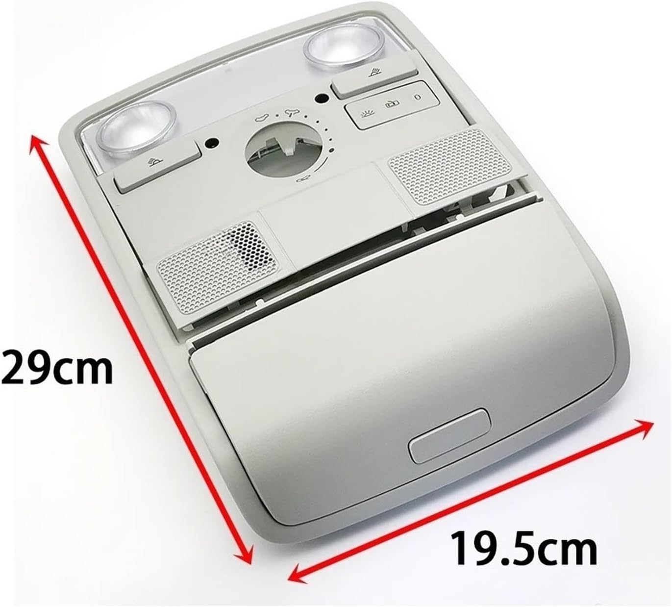 Car Dome Light Front Ceiling Lamp Reading Light Interior Lamp Fit for VW Golf 5, Golf 6, Passat B6 (2006-2009)