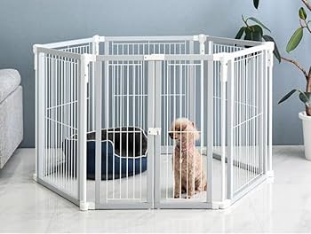 ペットサークル 木製ゲート 折り畳み式 組み合わせ自由 パーテーション ペットサークル 木製ゲート 折り畳み式 組み合わせ自由