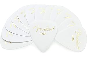 Fender Classic Celluloid Guitar Picks: The Ultimate in Precision and Clarity