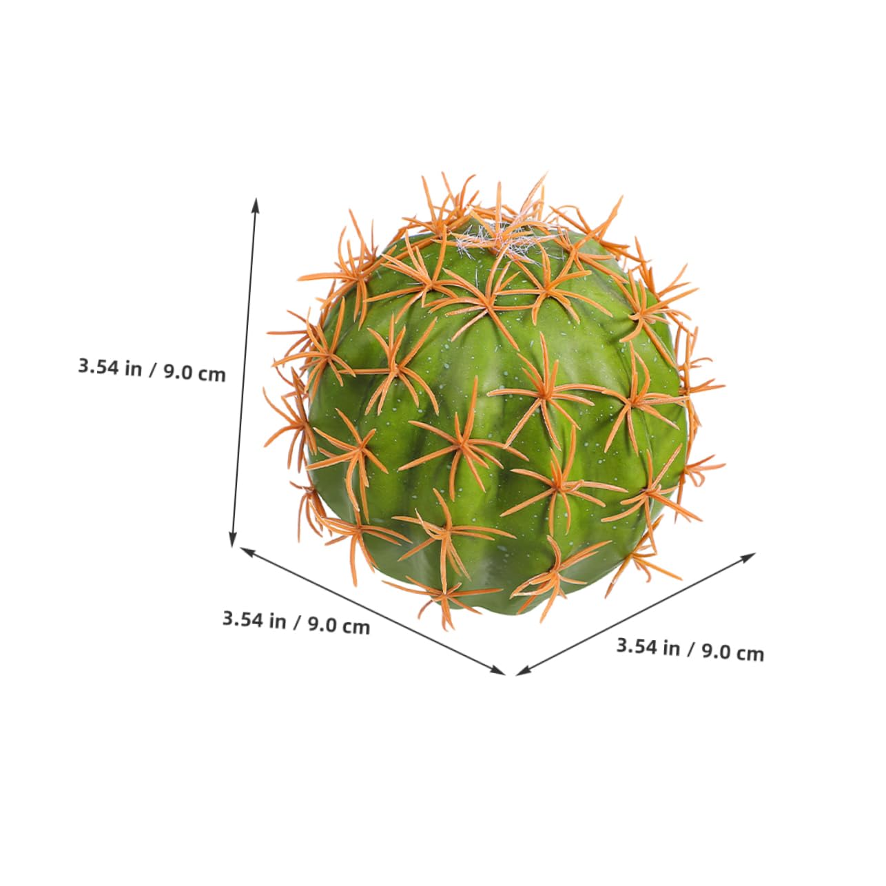 ULTECHNOVO 3piezas Decoraciones De Antena De Coche Diseño De Cactus Accesorios Adorables para Techo del Vehículo Resistente La Degradación y Fácil Instalación