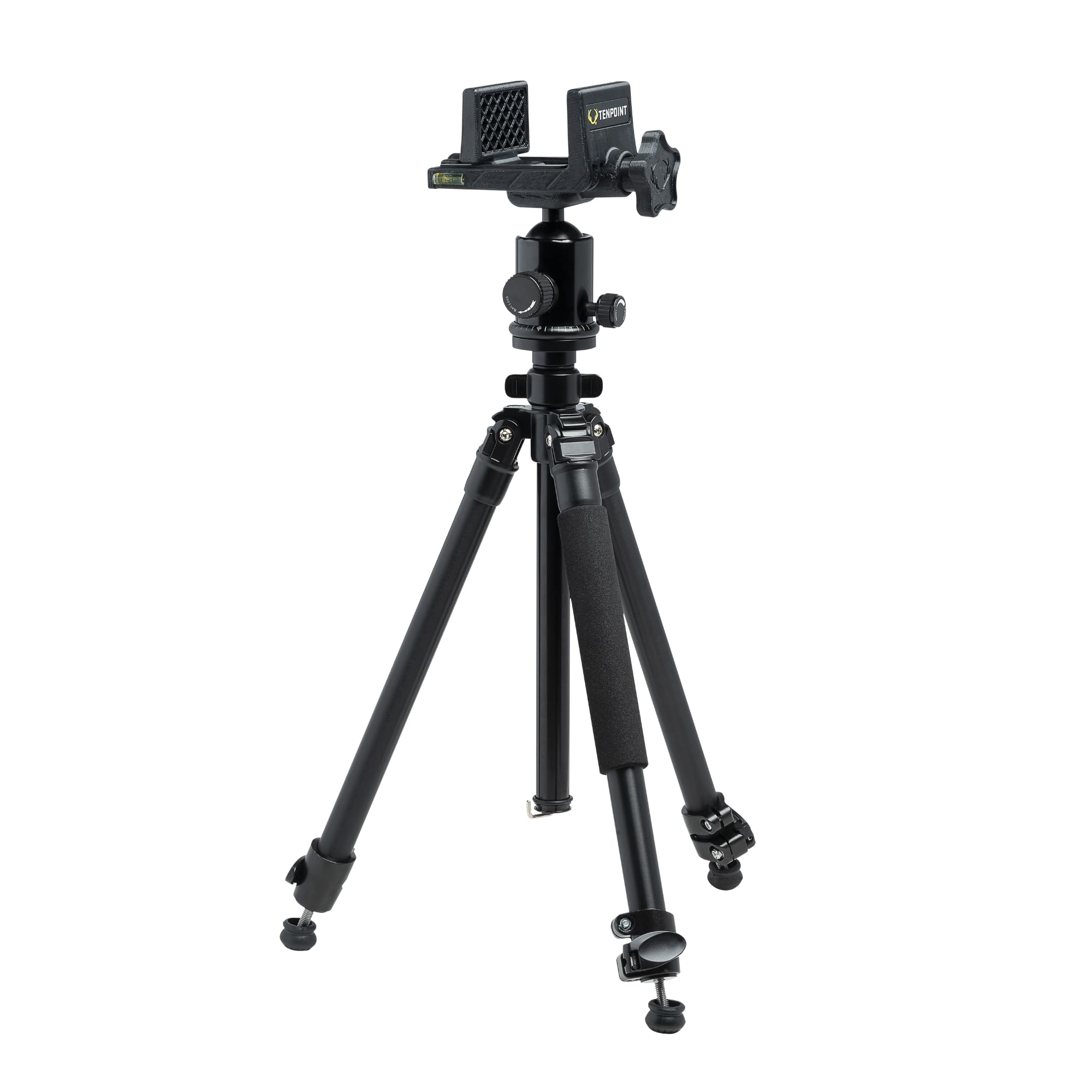 TenPointAxis Tripod - Shooting Stability Specifically Designed for Blind Hunting - Extends from 25” to 40” - Lightweight, Compact Design - Includes Two Built-in Levels & Carry Bag