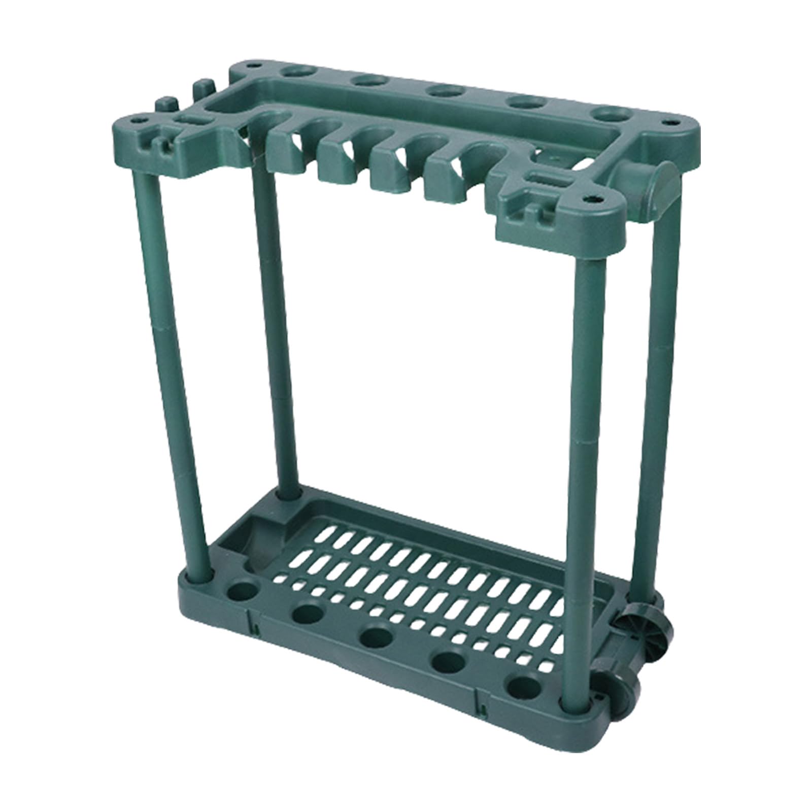 Scaffale per attrezzi da giardino, 74 x 84 cm, salvaspazio, per giardinieri domestici, paesaggisti, garage, organizzazione