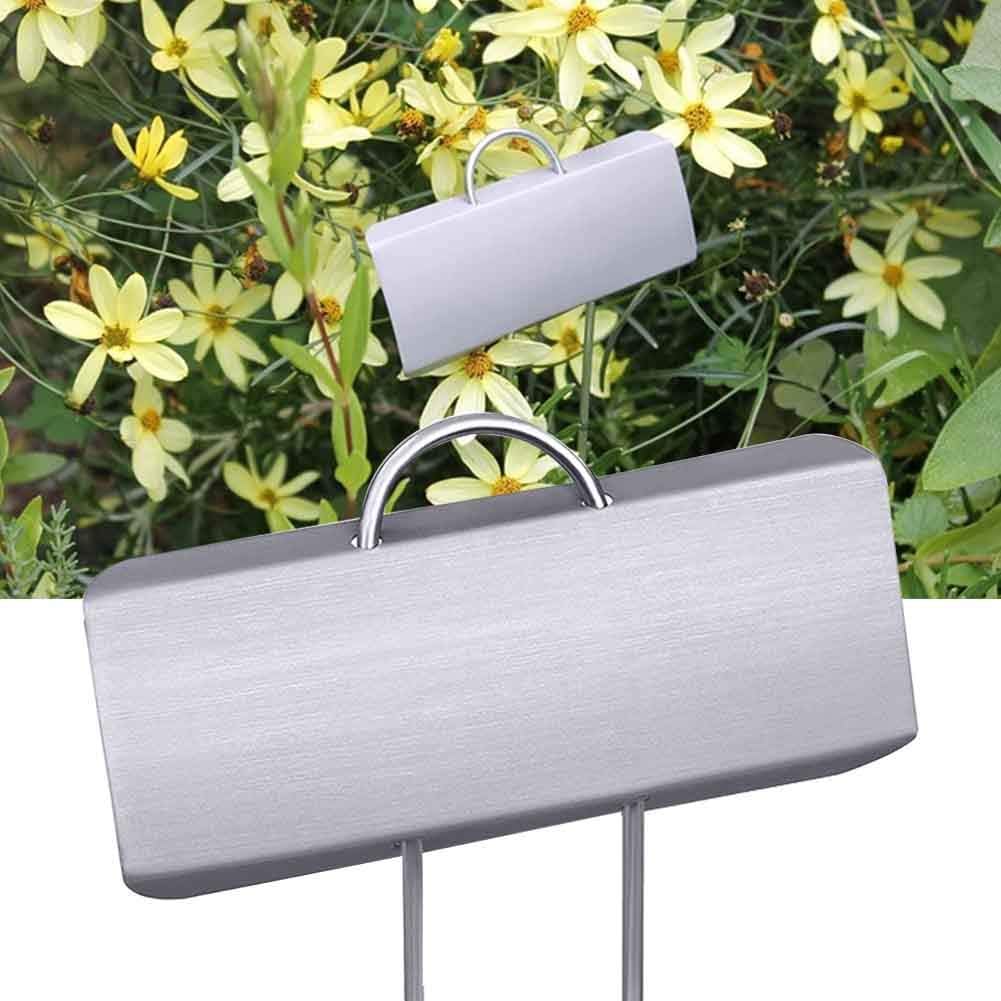 CenYC Plant Markers,10pcs Copper&Stainless Steel Plant Label with Waterproof,rustproof,Sturdy,Corrosion Resistance,Slightly Sloping Design,Tags for Garden,Yard