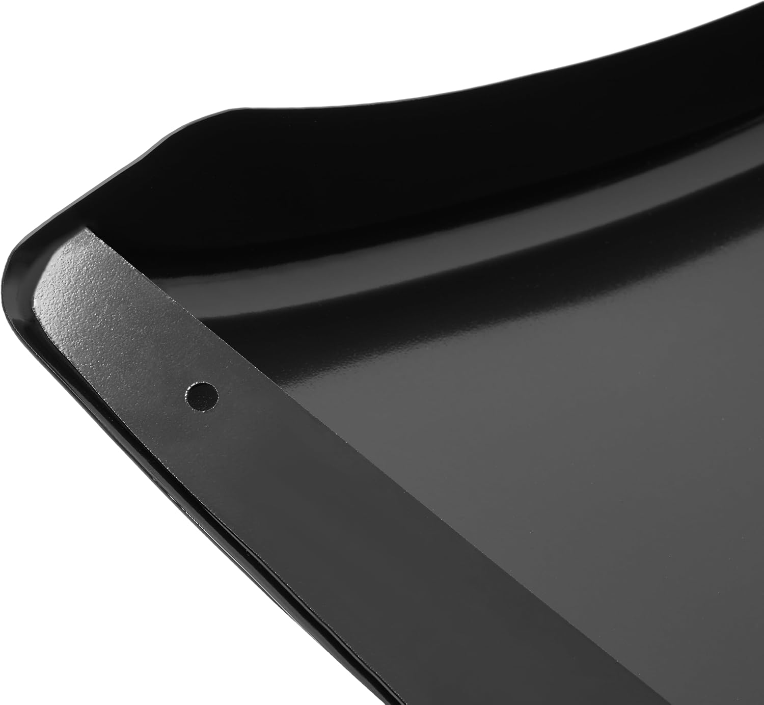 HECASA Front Bumper End Cap Cover Compatible with 2003-2021 Freightliner M2 112 and 106 Models Bumper Corner Steel Powder Coated Black-Left Driver Side