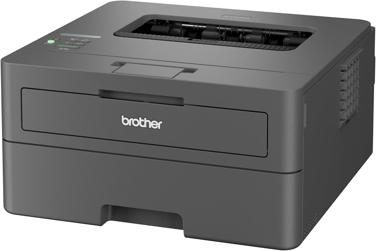Brother HL-L2400DW Laserdrucker A4 WLAN Automatischem Duplexdruck LC-Display Toner für bis zu 700 Seiten im Lieferumfang