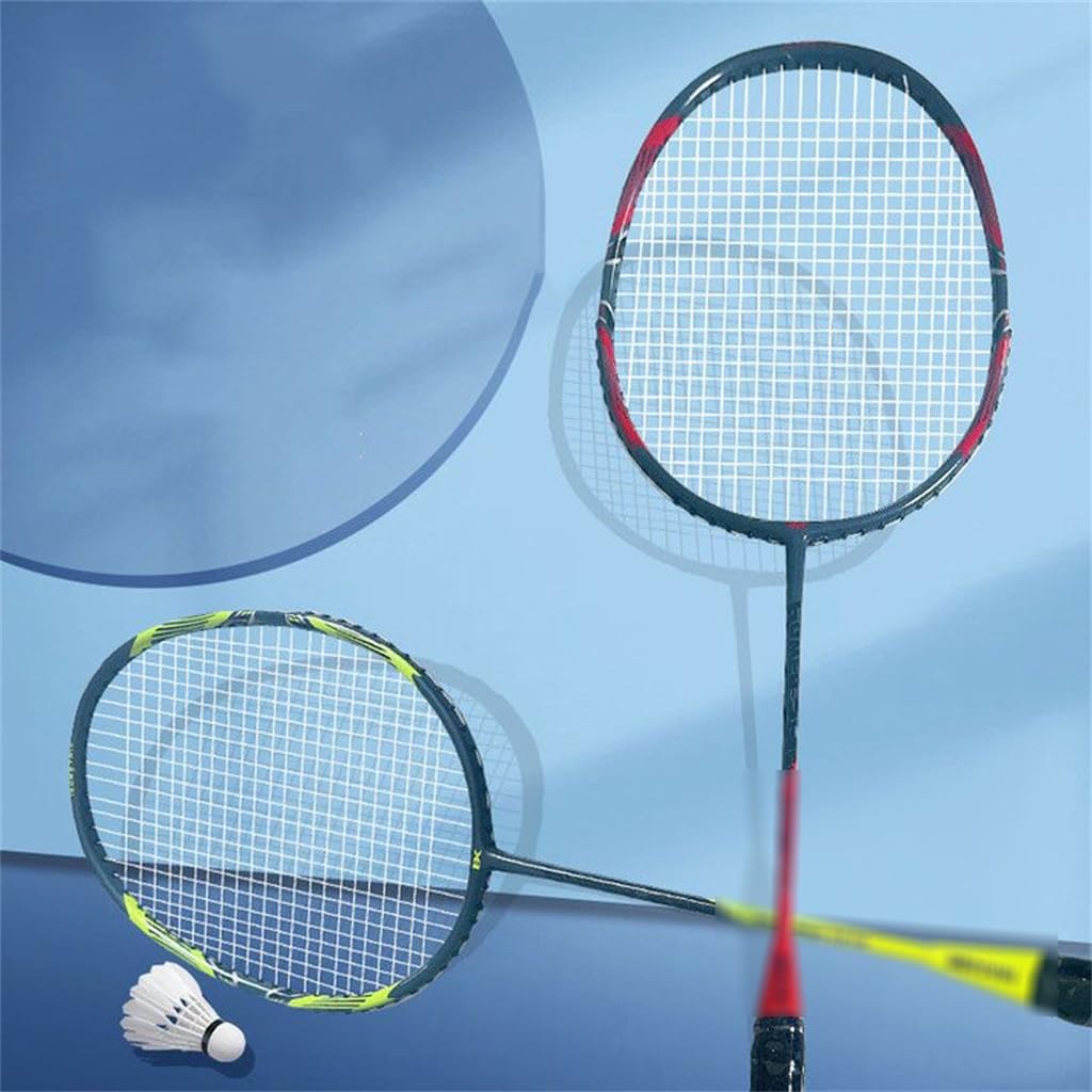 Light Badminton Racket Aluminium Alloy -piece Racket Adult Sports Set
