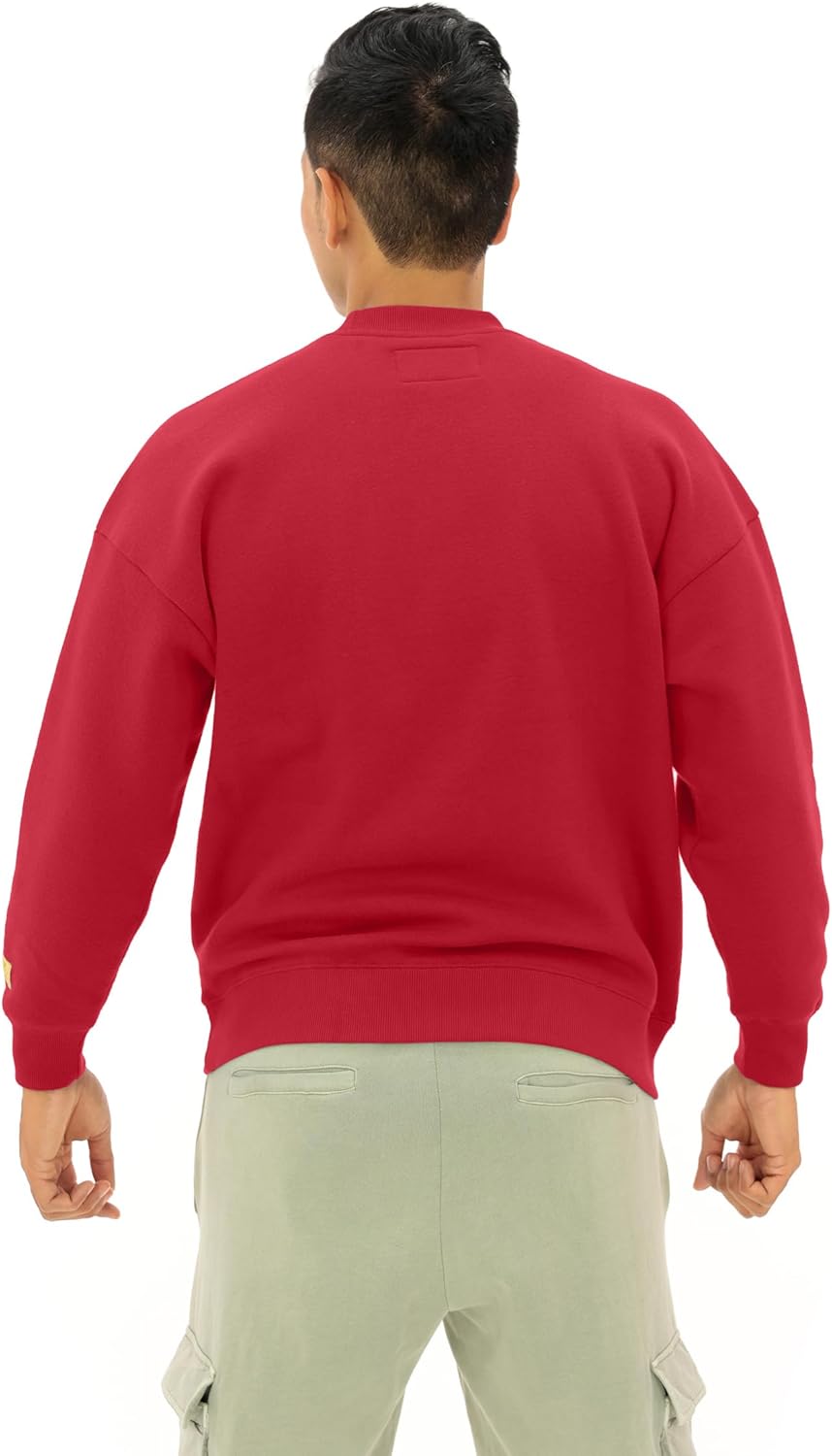 Zubaz NFL Men and Women's 90's Vintage Reissue Oversized Graphic Crewneck Sweatshirt (Small - 2XL) - Image 6