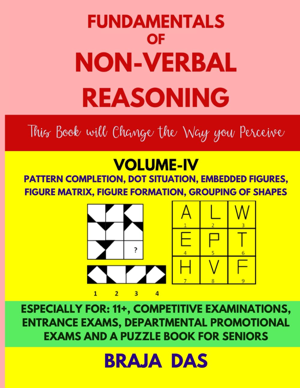 FUNDAMENTALS OF NON-VERBAL REASONING, VOLUME-IV
