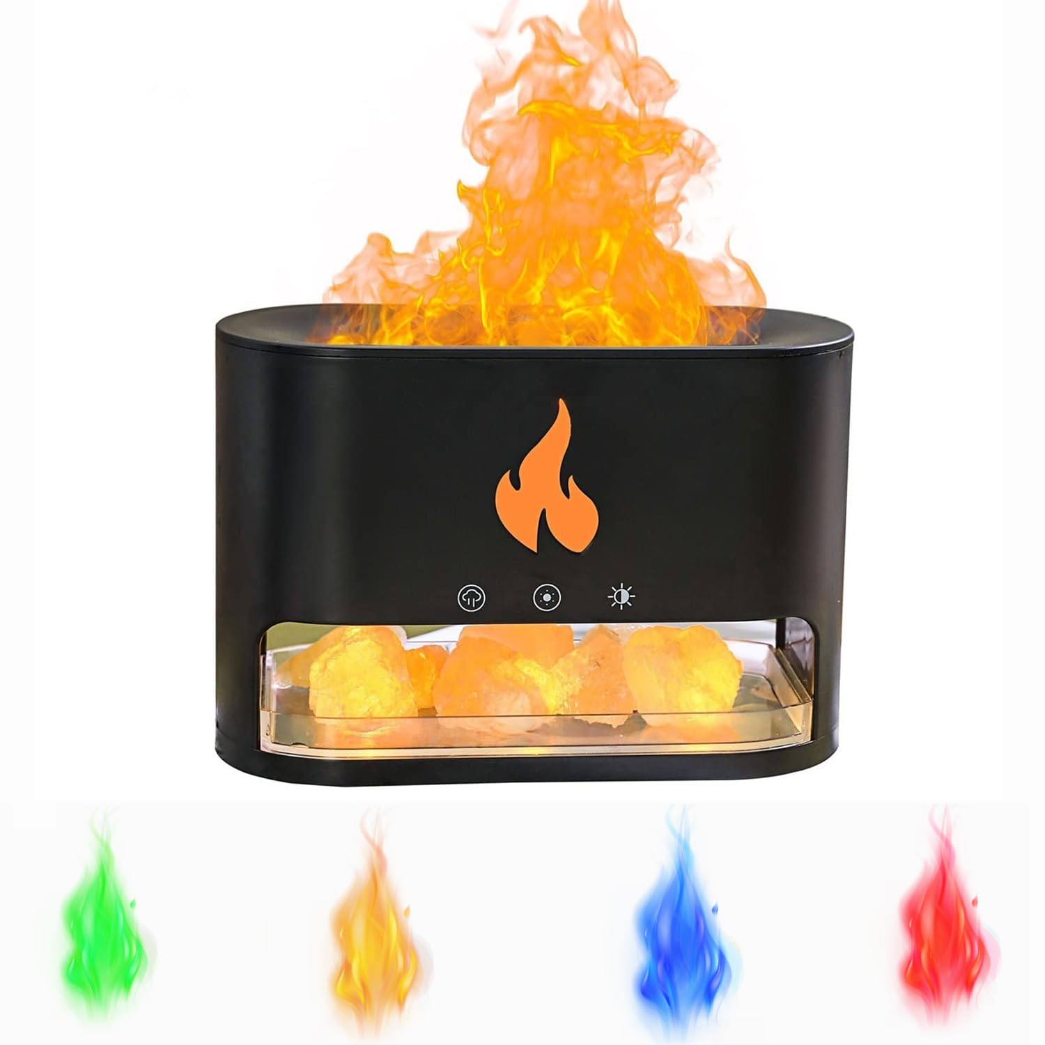 Diffuseur d'huiles essentielles 250 ML pour purifier l'air sec et illuminer vos nuits en noir