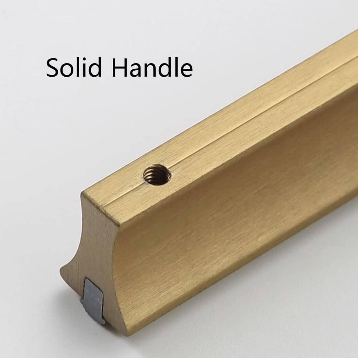 Graue Schubladengriffe 2 Stück, Möbelgriffe aus Aluminiumlegierung für Küchenschränke, Schranktüren und Kleiderschränke, moderne Griffe zum Schrauben, Length 1000mm, Length 1000mm