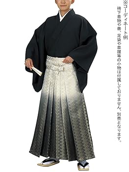 (5-28)馬乗袴　2尺1寸 ライトグレー　灰色　詩吟　舞踊 5-28)馬乗袴 2尺1寸 ライトグレー 詩吟 舞踊