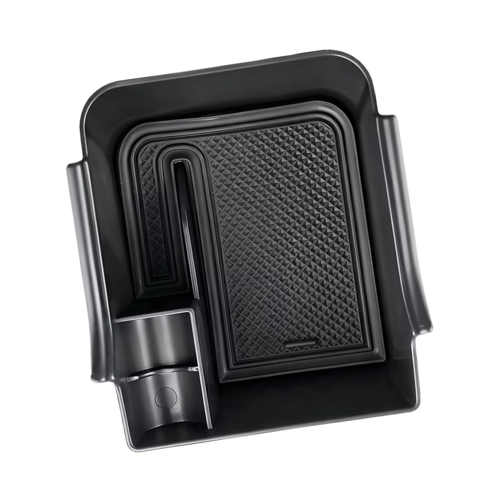 KOPQTEC Organiser Tray Compatible With Vw For Taigo 2021 2022 2023 1 Pcs Armrest Box Storage Tray Holder Orgainzer Accessories