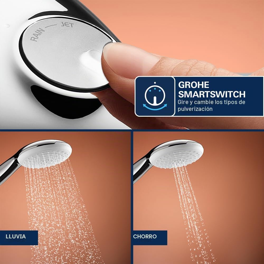 GROHE Tempesta 110 - Alcachofa de ducha (2 tipos de chorro)