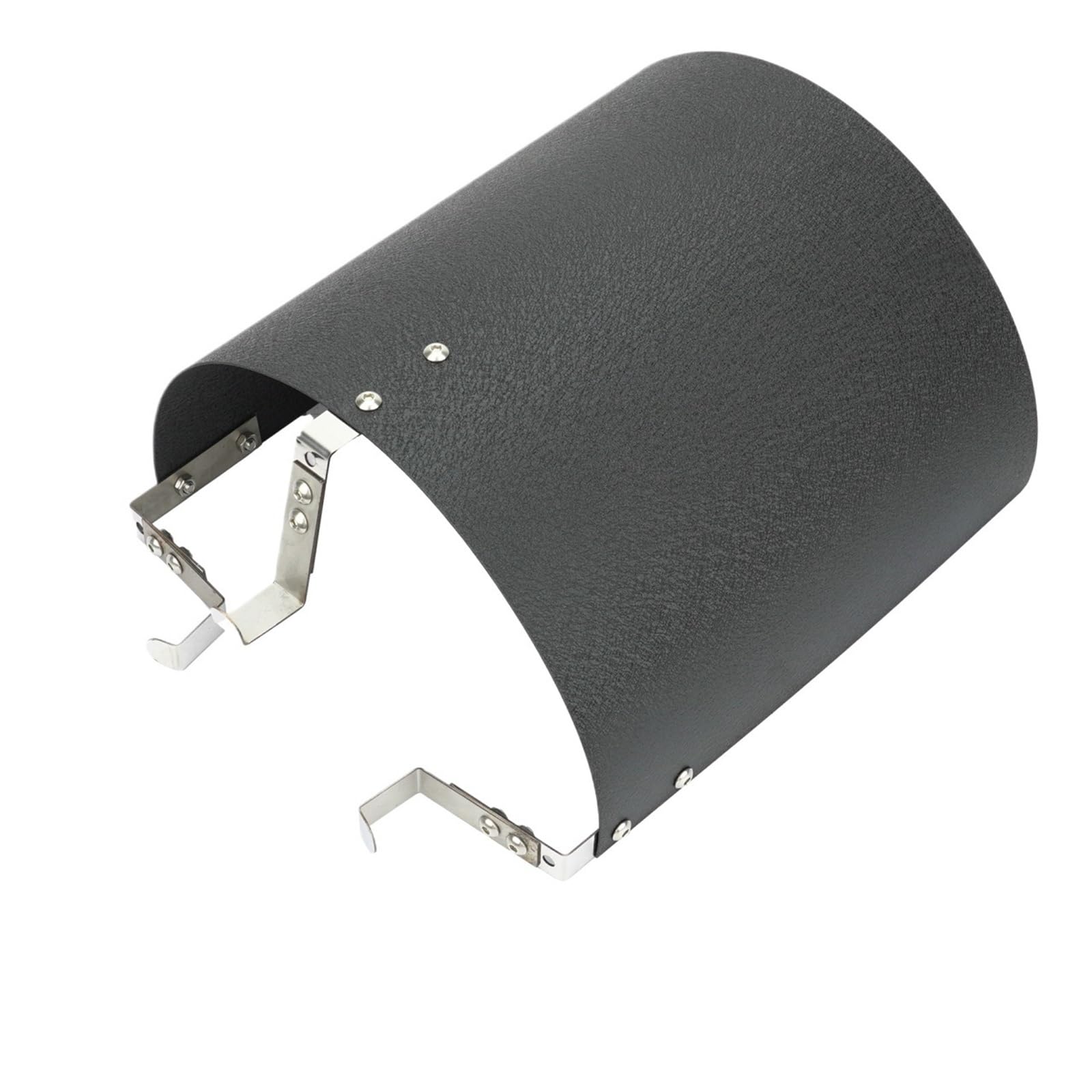 Filtr powietrza samochodu Ochronna osłona termiczna Regulowane uniwersalne sportowe filtry powietrza o wysokim przepływie ze stali nierdzewnej(7.9inch Black)