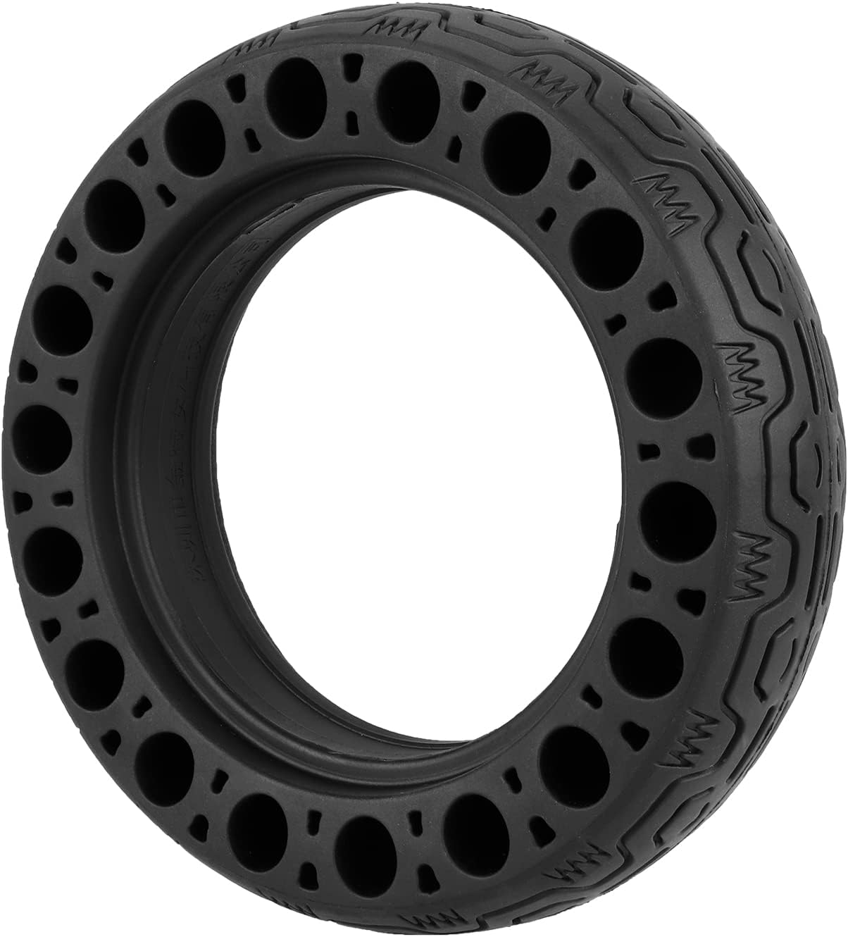 VOLOAHS 200 x 50 Solid Tyres 8 Inch Solid Rubber Tyres for Electric Scooter Honeycomb Tyres with Inner Diameter 118 mm for Rear Wheel Anti-Explosion Tyres Puncture Proof Replacement Wheels Scooter - Image 5
