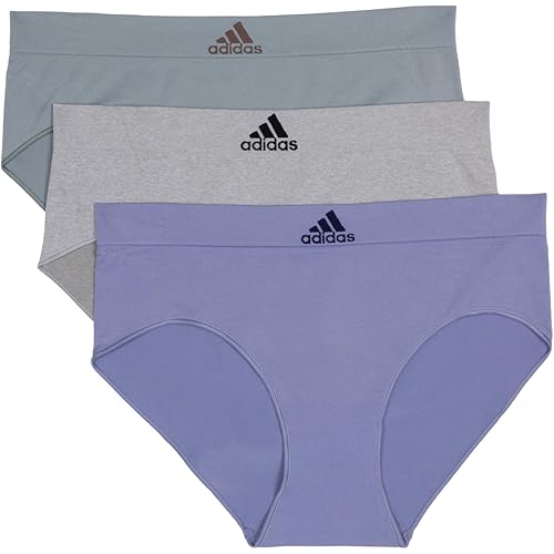 Adidas Women's Seamless Brief Panties 3-Pack