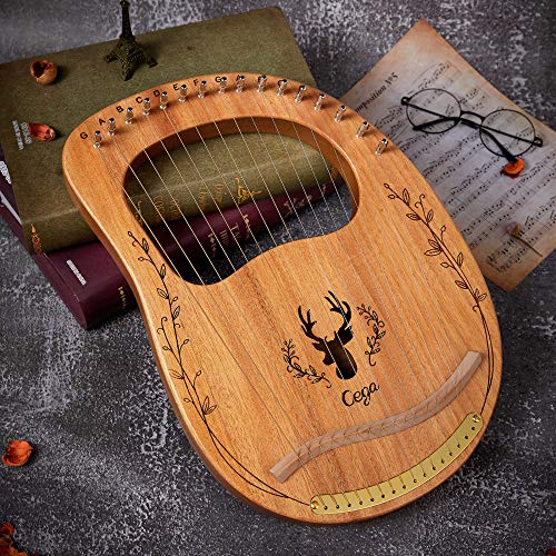 ETE ETMATE Harp 16 metalen snaren, met piano Bag Tuning Wrench snarenpicks, geschikt voor muziekliefhebbers, beginners… - Image 5