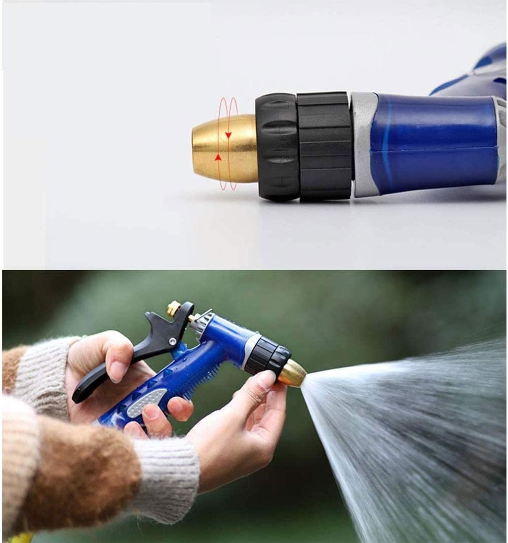 Garden Hose Nozzle, Hose Spray Nozzle with Adjustable Spray Patterns, Hose Sprayer Heavy Duty Metal Water Hose Nozzle