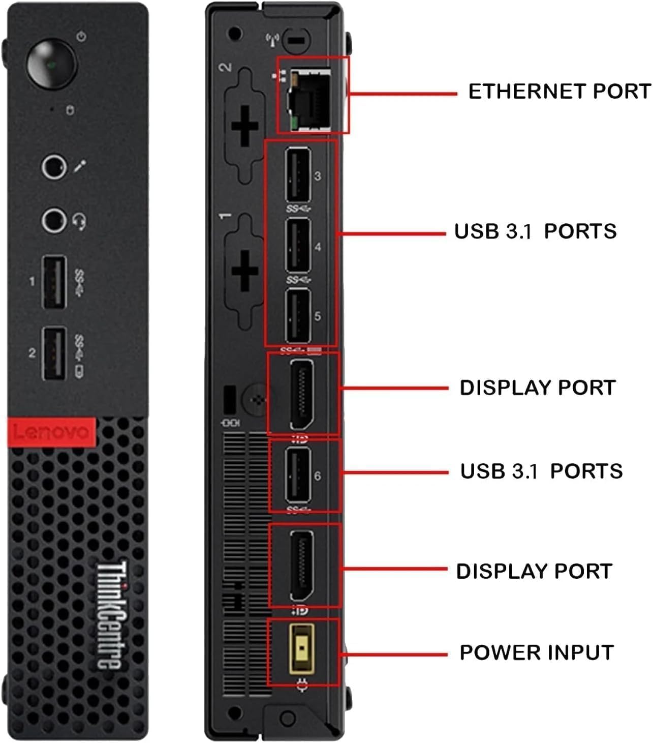 Lenovo ThinkCentre M910Q Tiny Desktop...