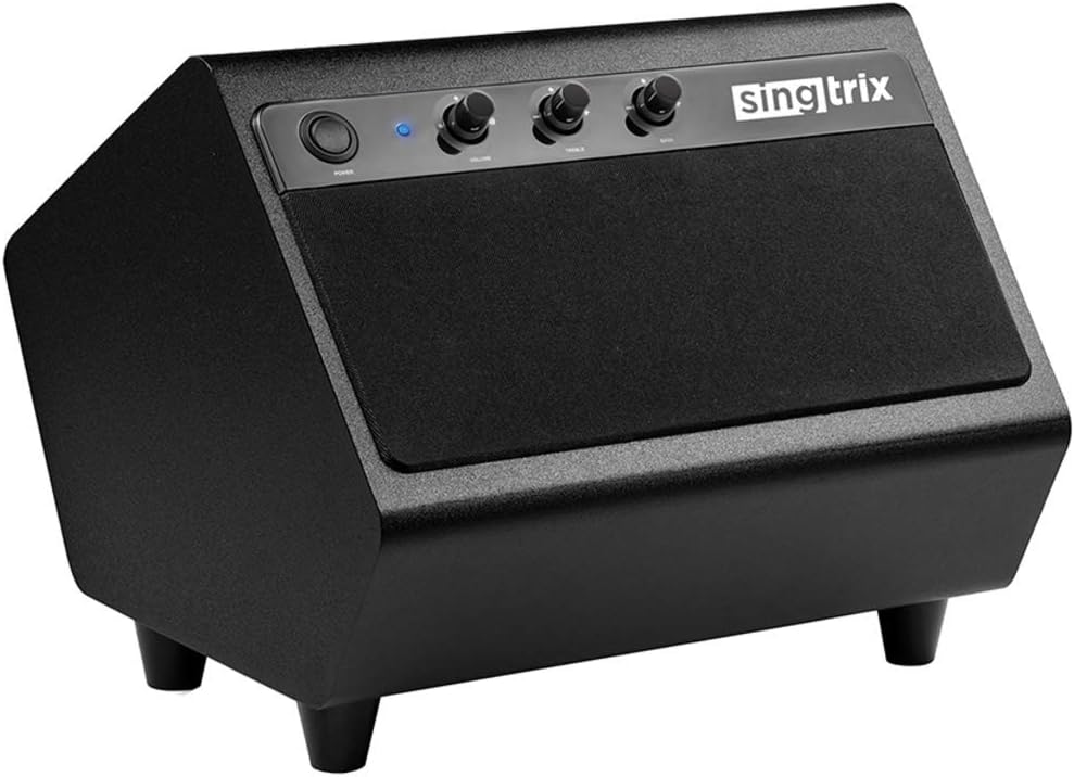 Party Bundle Karaoke Machine Accessory – Powerful & Portable 40-Watt Speaker with Pro Stereo Sound, Built-in Subwoofer, and Customizable Controls (SGTXSPK1)