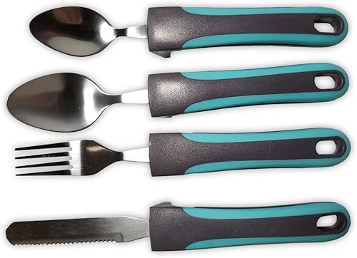 Juego de utensilios ponderados de 4 piezas