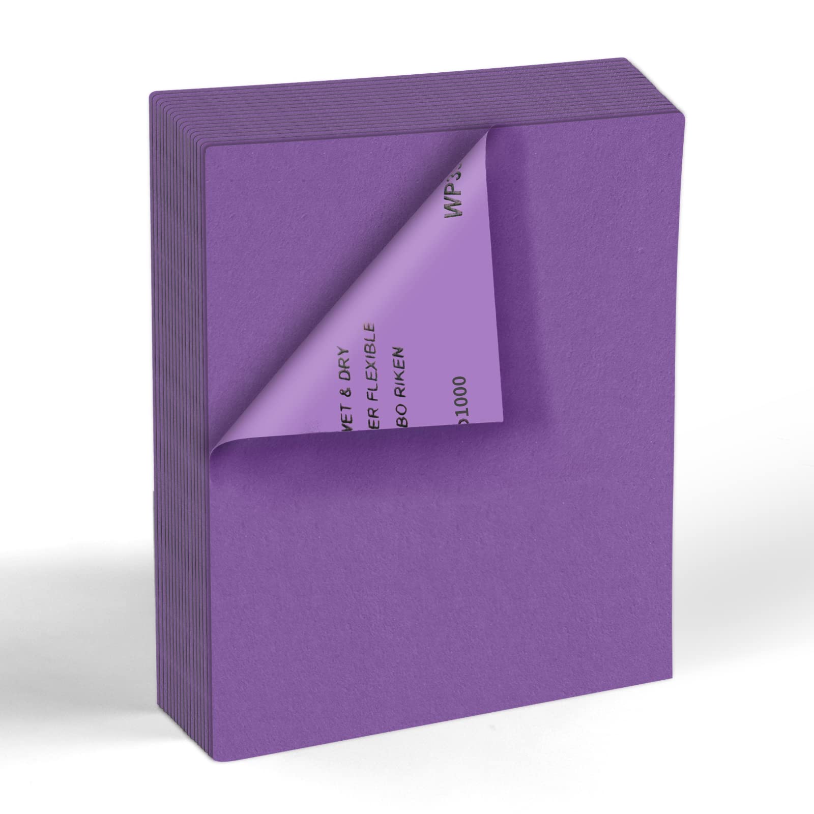 MAXMAN 1000 Grit Sandpaper 20 PCS, Wet Dry Sandpaper Sheets 9 x 11 Inch, Sand Paper for Wood Furniture, White Fused Alumina Abrasive Sanding Paper for