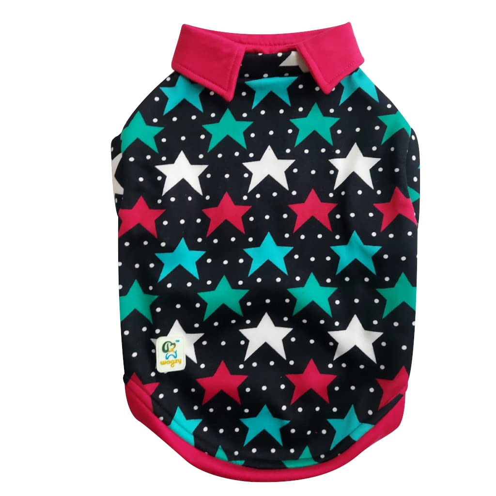 See full amazon price history chart for WAGZY Black Stars Printed Warm Winter Polo Sweatshirt Sweater Jacket Coat for Dogs and Cats | Party Festive Winter wear (22" XXL) WAGZY Black Stars Printed Warm Winter Polo Sweatshirt Sweater Jacket Coat for Dogs and Cats | Party Festive Winter wear (22" XXL) (B0CJML19NL) Amazon Price History, Amazon Price Tracker