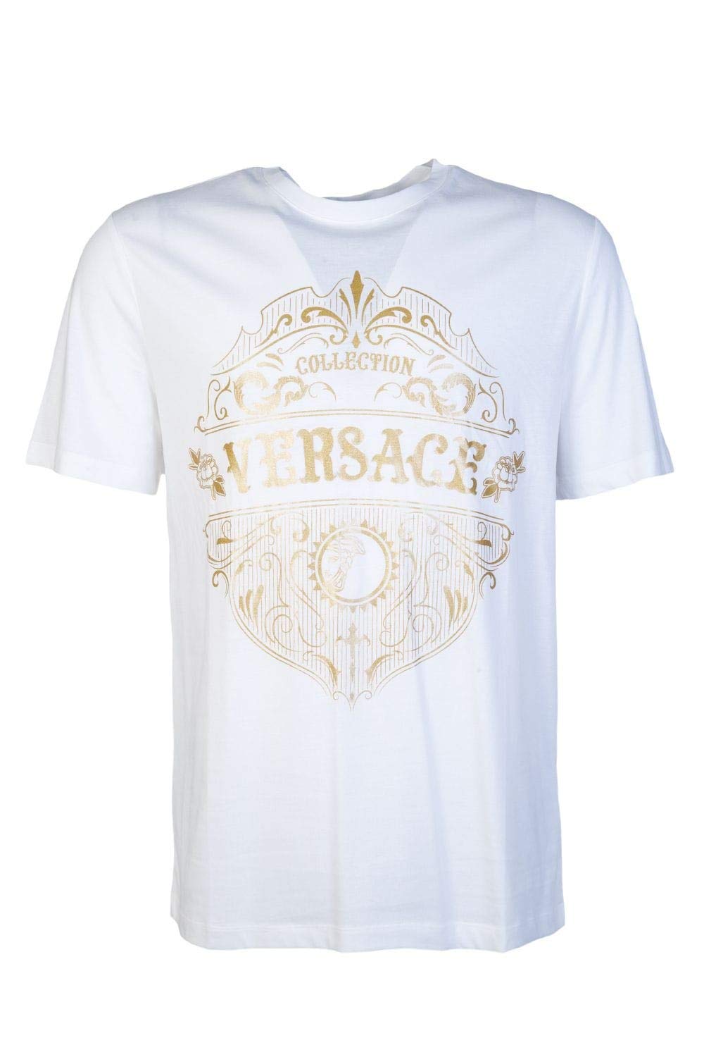 Collection Cotton Printed Logo White T-Shirt S