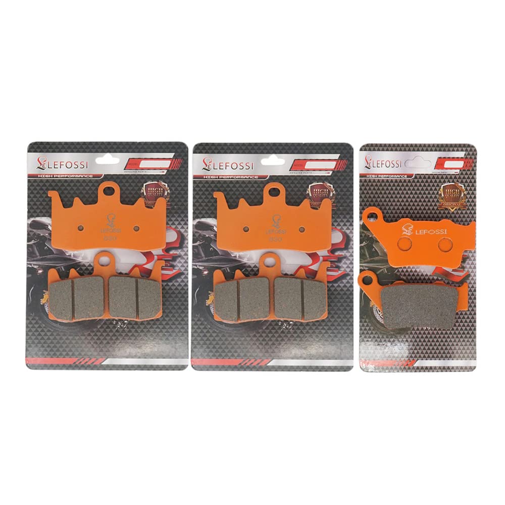 Klocki hamulcowe z włókna węglowego do motocykla, z przodu i z tyłu, kompatybilne z Harley Davidson RA 1250 /RA 1250 S Pan America Adventure 2020 2021 2022 2023, zestawy zamienne FA630FF