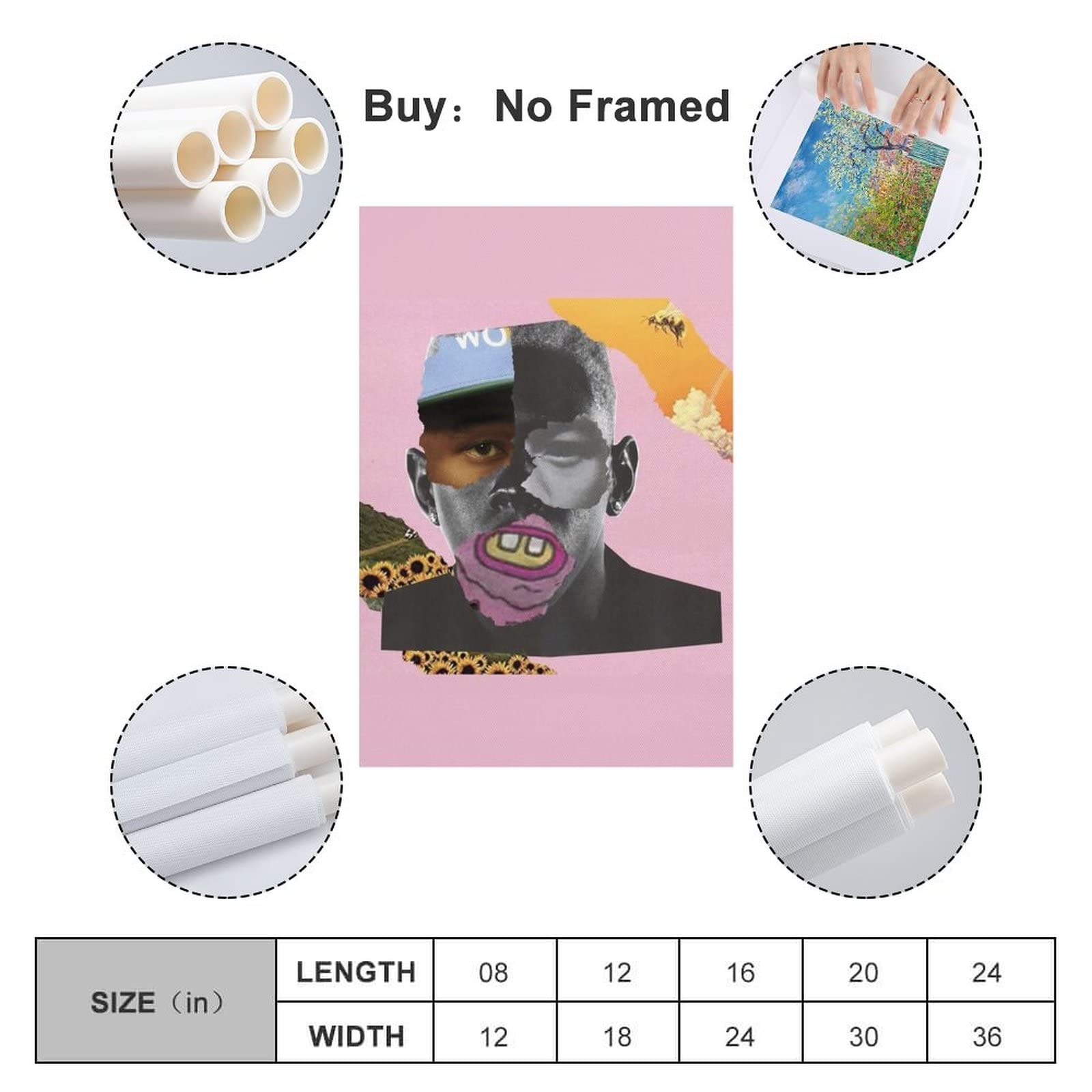 Amazon.co.jp: タイラー・ザ・クリエイター音楽ジャケットポスター