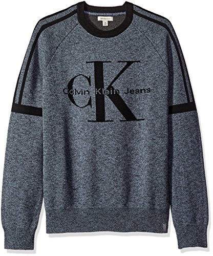 Calvin Klein Jeans Men's Vintage Logo Crew Neck Sweatshirt