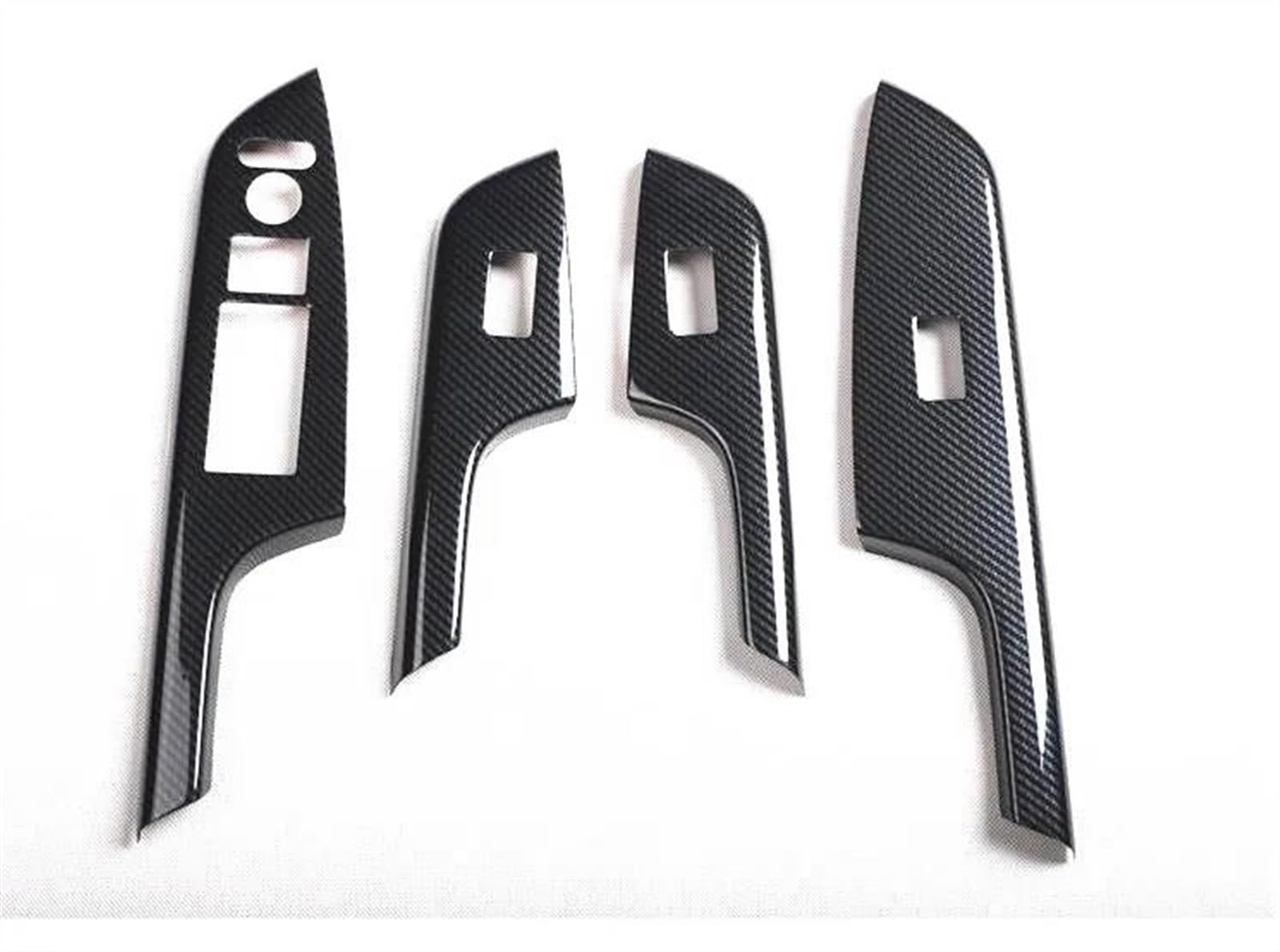 Piwine M Car Stickers Imitation Carbon Fiber Outlet Steering Whee Air Center Console Panel For Honda Crv 2012 2013 2014