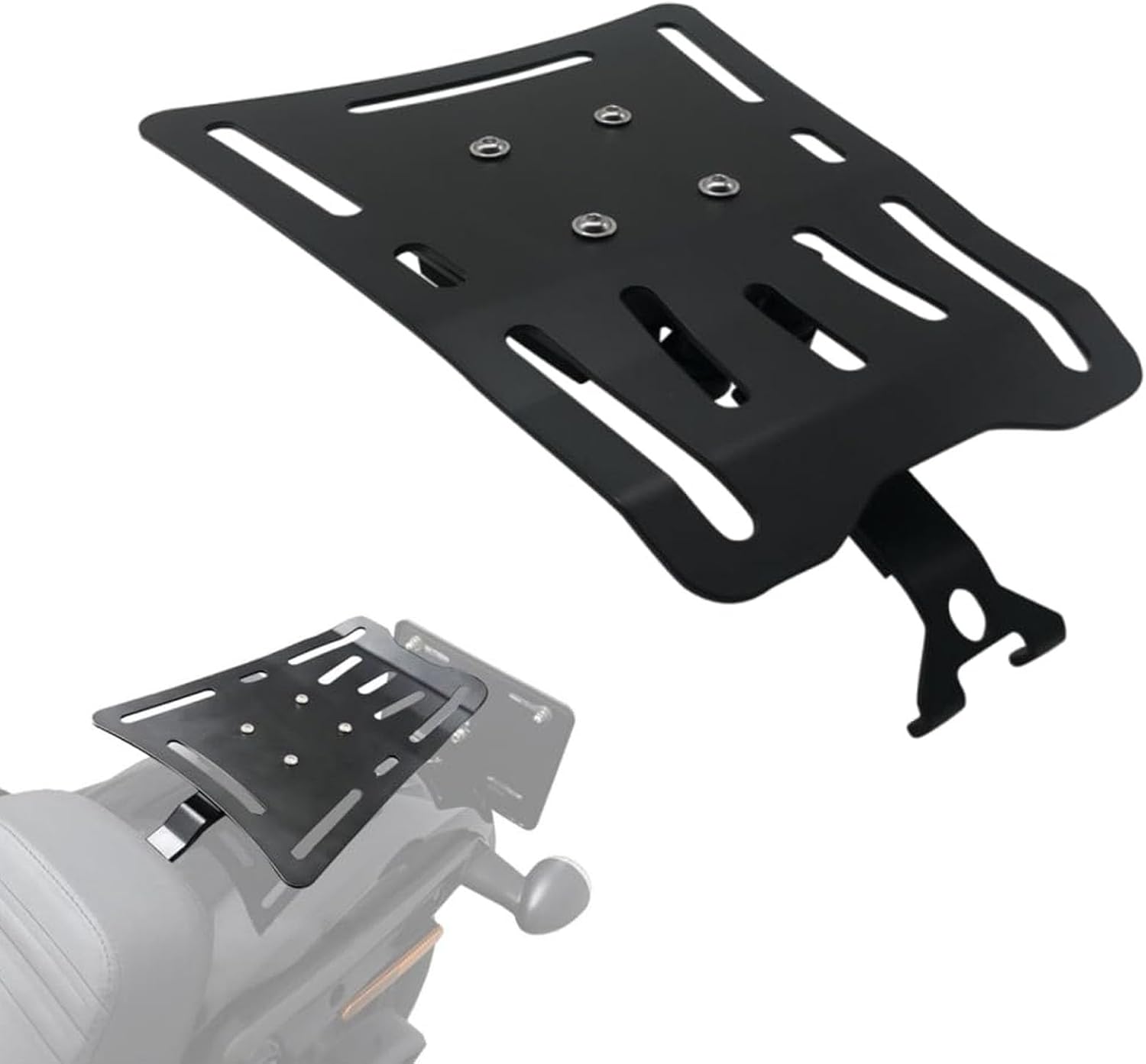 Motorcycle Luggage Rack Rear Passenger Seat for H-Arley Nightster 975 2021 2022 2023 2024 Rear Tail Storage Rack External Expansion Accessories