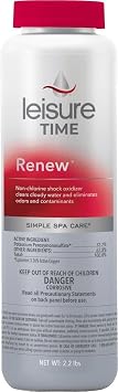 Leisure Time RENU2, Renew Non-Chlorine Shock Treatment, 2.2 lbs