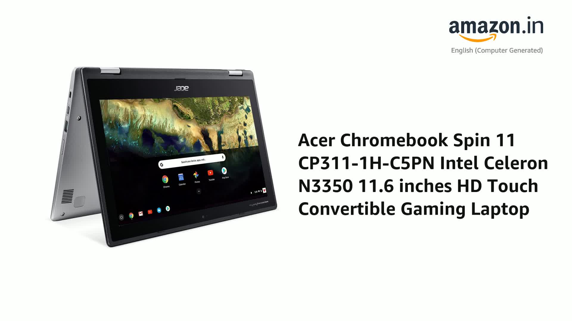 Acer Chromebook Spin 11 CP311-1H-C5PN Intel Celeron N3350 11.6