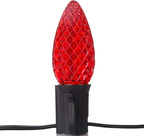 Miniatura 4 de Brightown - Paquete con 25 Bombilla led C9 de repuesto para guirnalda de luces de Navidad