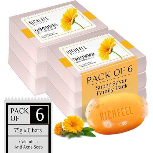 Richfeel Calendula Acne Soothe 75g Pack 75 g