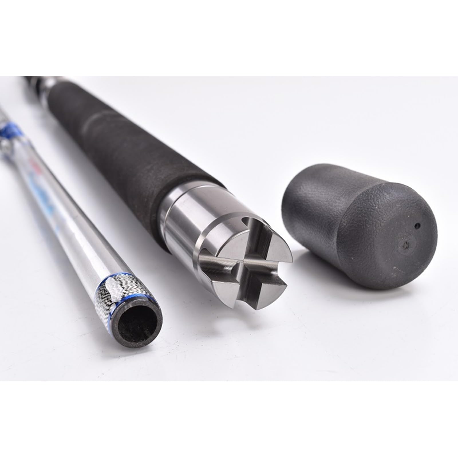 Combos de caña de pescar Mar profundo 2,1 m 2,4 m 50 Lbs Barco Potente Jigging lento Fibra de carbono Trolling Caña de pescar Guías de línea de rodillos para viajes Barco de agua dulce de agua salada