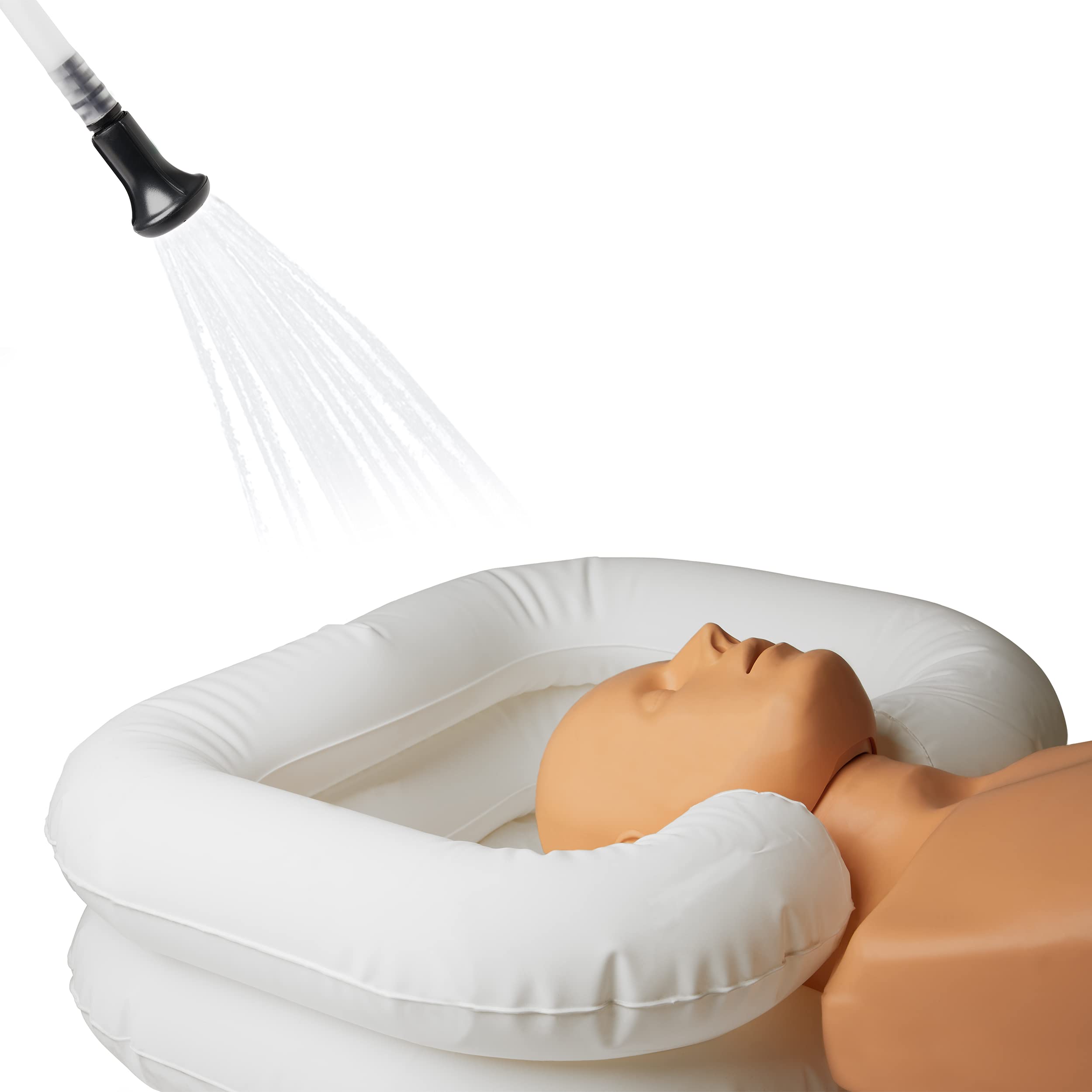 Buy Pulox mobile inflatable hair washing basin with shower bag