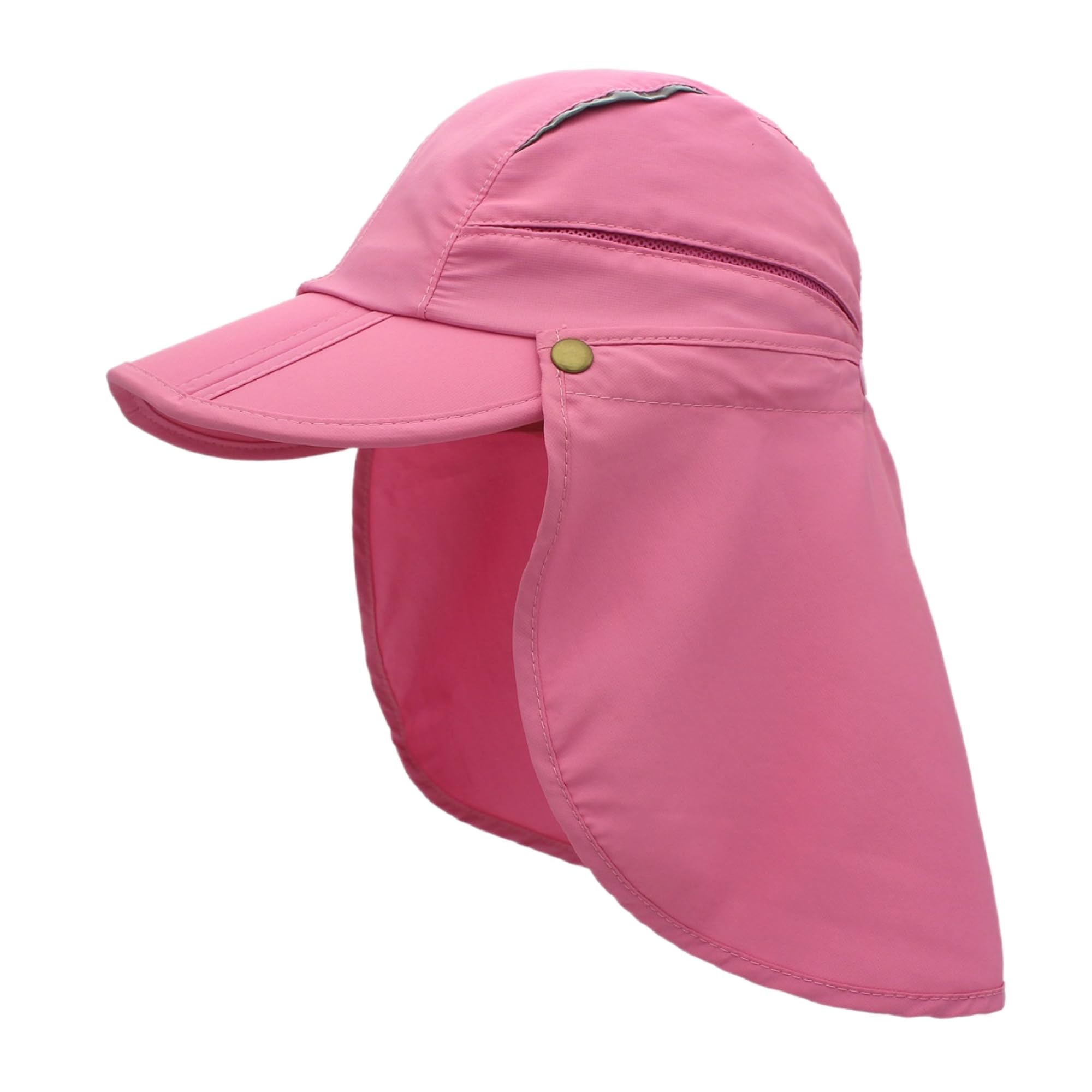 Men Women Safari Fishing Sun Cap with Removable Neck Flap UPF 50+ UV Protection Quick Dry Breathable Hats