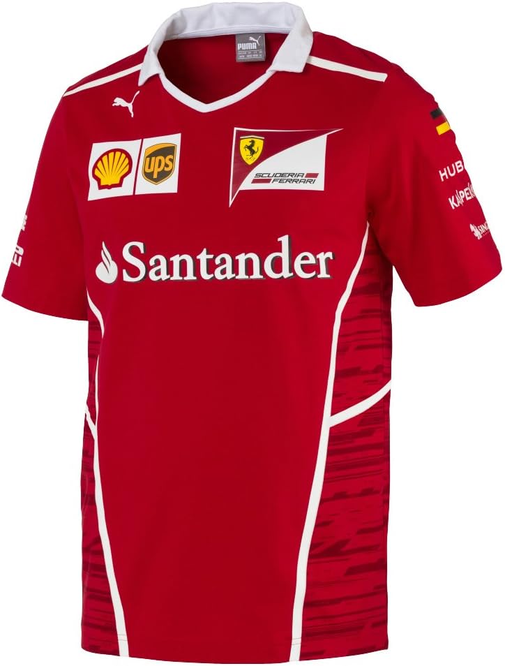 FERRARI F1 Men's Vettel Ferrari Sponsor Tee 2017 T-Shirt