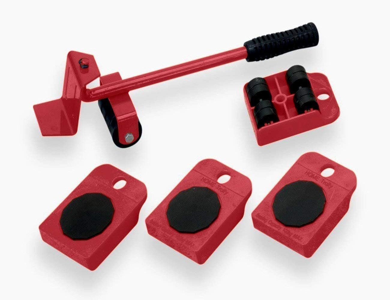 UBEI Furniture Lifter Portable Heavy Lifting Device Furniture Moving Device Mover Transport Set For Home Red