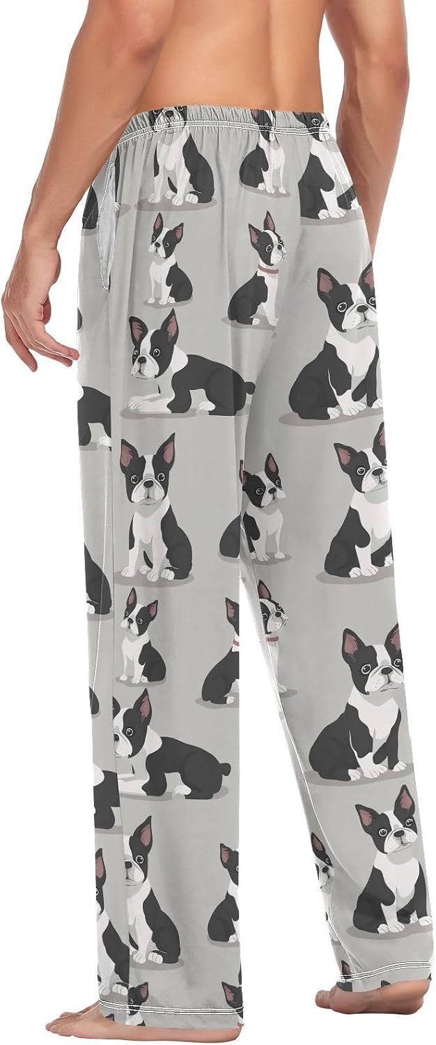 Pigsaly Pajama Pants Christmas Lounge Sleepwear PJs Men's Pajama Bottoms Sleep Pants S image 5