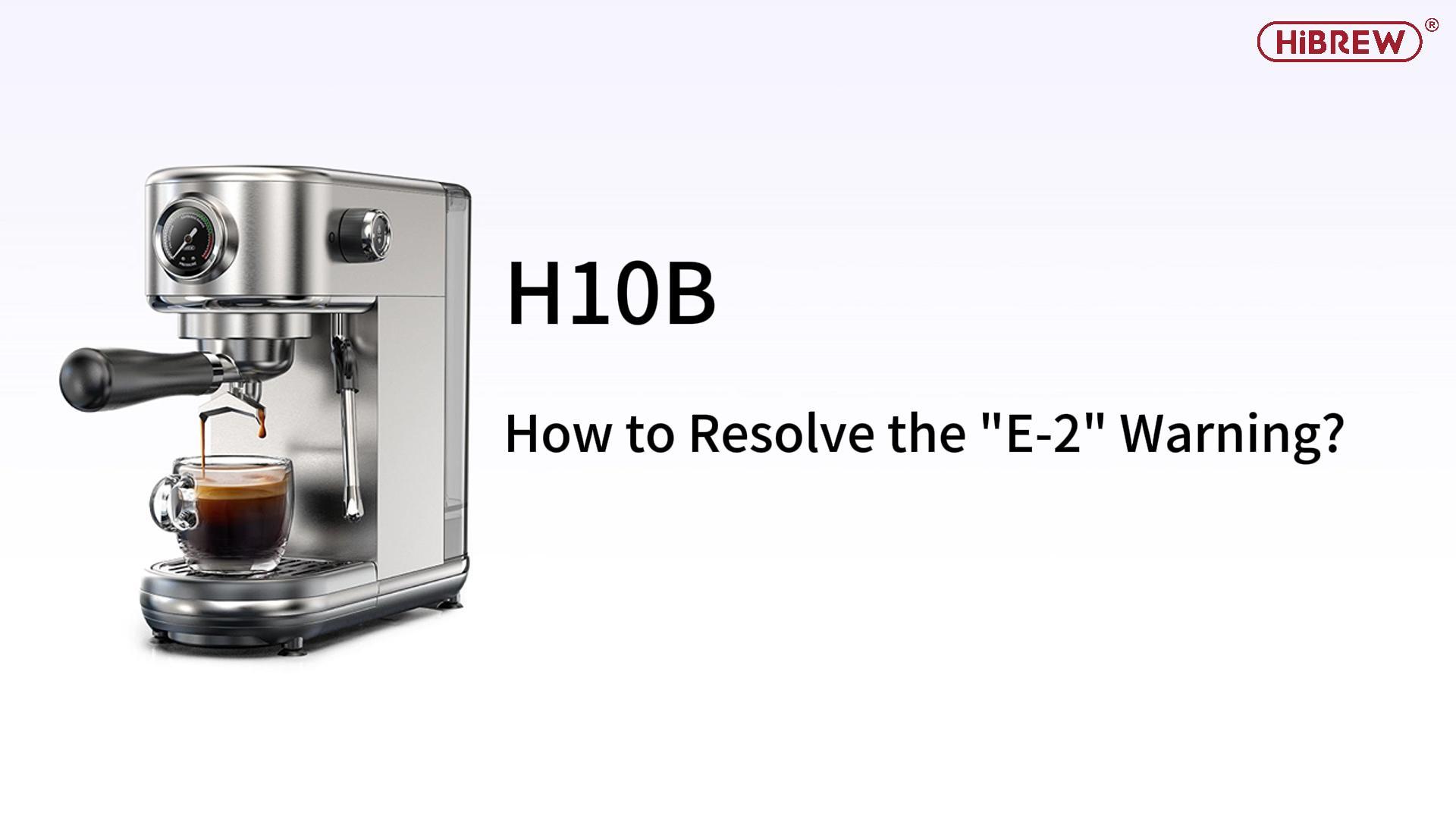 Test : machine à expresso HIBREW H10B en acier brossé Test : machine à expresso HIBREW H10B en acier brossé