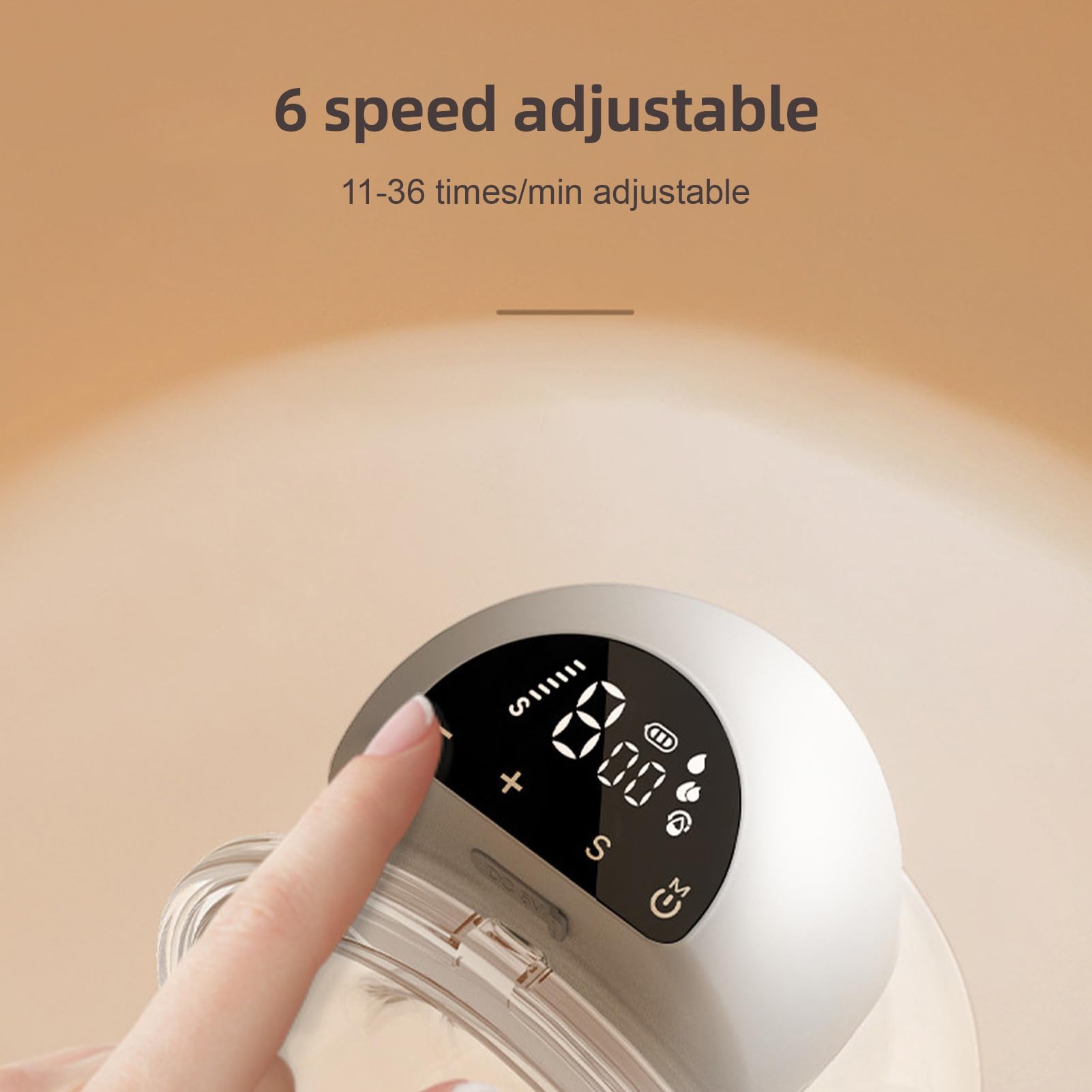 Tire-Lait électrique Portable Pompe D'allaitement Efficace à Faible Bruit pour les Mamans Qui Travaillent 3 Modes pour les Voyages à Domicile Comprend un Collecteur de Lait Mères Qui Allaitent