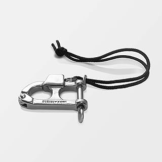 Polar Tangro Quick Release Rigging Snap Shackle - 316 Stainless Steel Quick Release Clip, Fixed Bail Snap Shackle for Pet, Sailboat, Spinnaker Halyard, Surfing, Diving